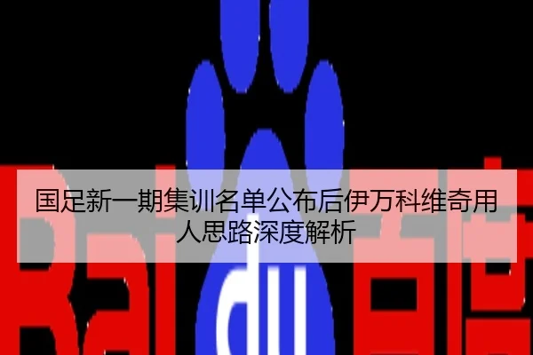 国足新一期集训名单公布后伊万科维奇用人思路深度解析